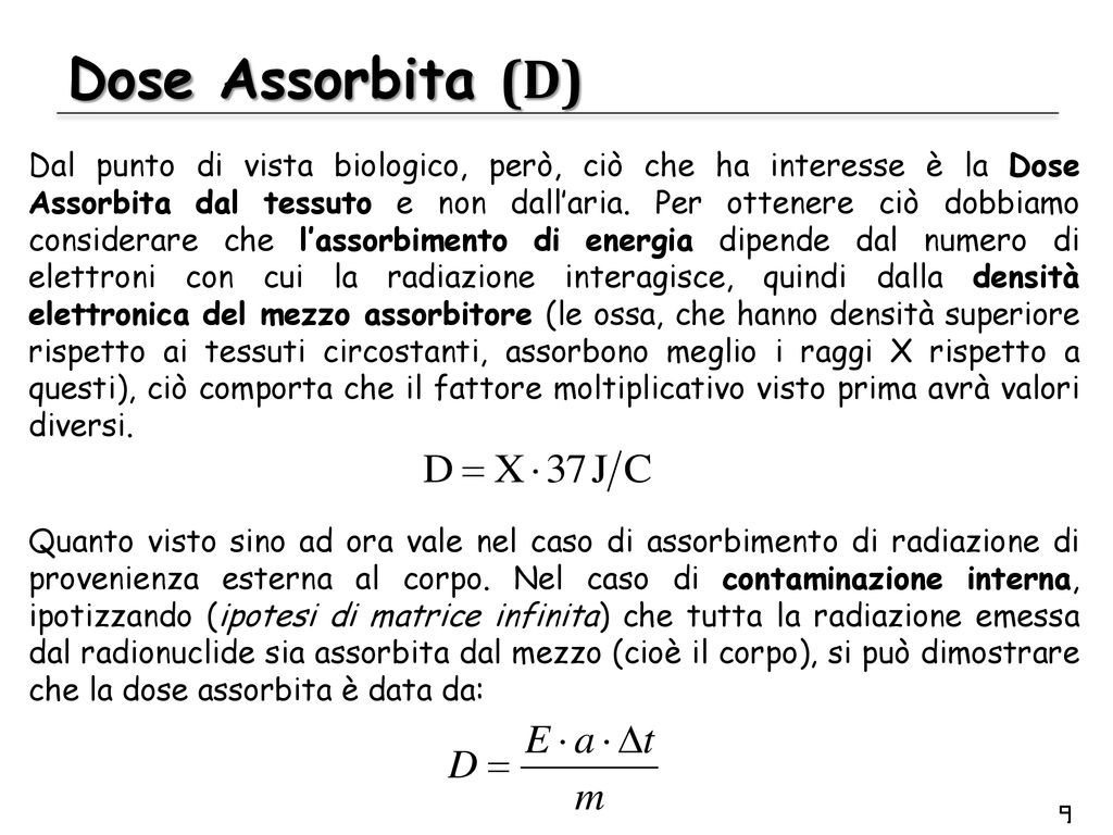 Fondamenti Di Dosimetria Ppt Scaricare